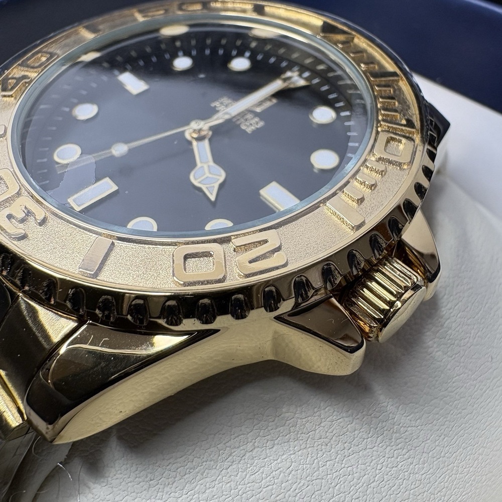 Invicta Montres Prestige Men's Gold/Black Watch 43mm MPW-0263 New In Box - Picture 8 of 10